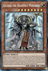 Ehther the Heavenly Monarch - RA04-EN018 - (PCR) Prismatic Collector's Rare - 1st Edition